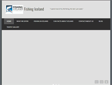 Tablet Screenshot of fishingiceland.com